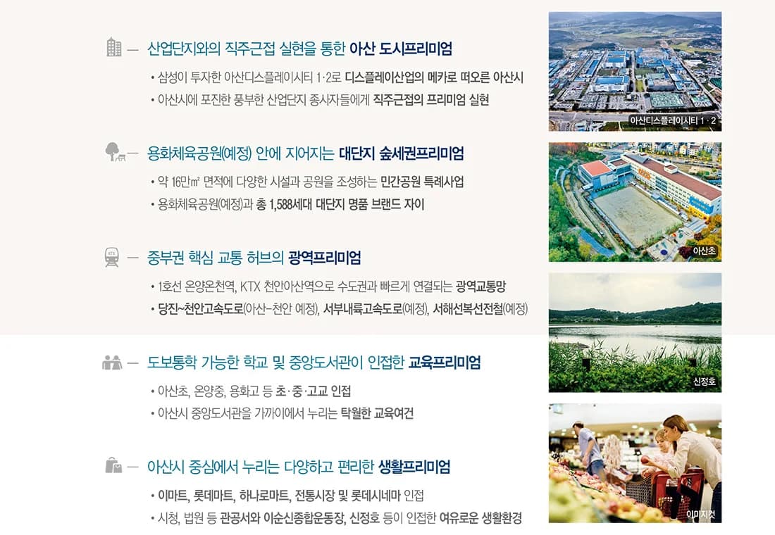 아산자이 그랜드파크 강점 요약 — 아산디스플레이시티·아산초·신정호 주변 실사