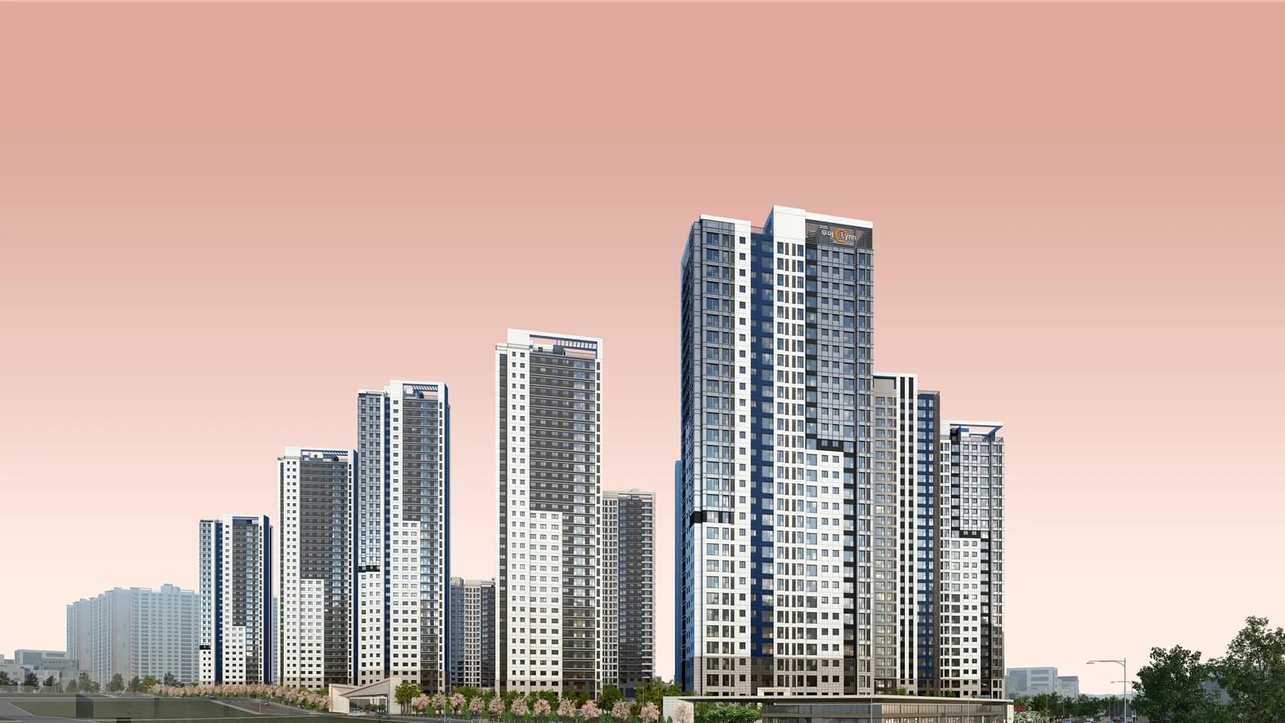 대전 성남 우미 린 뉴시티 조감도 - 대전 동구 성남동 재개발 1,213세대 대단지