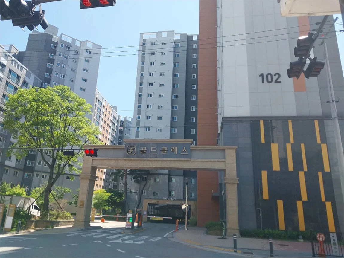 원주 행구동 골드클래스 골드클래스 문주와 102동 준공 사진